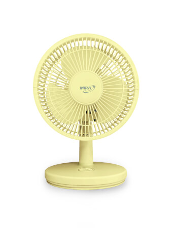 พัดลมตั้งโต๊ะ 8 นิ้ว MIRA M-71 LEMON_1